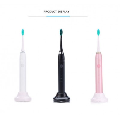 Fashion Portable Design Sonic Oscillating Toothbrush Ultrasonic Tooth Brush 3 Brush Heads Sonic Vibration Electric Toothbrush